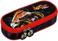 Piórnik saszetka usztywniona z wewnętrzną klapką,  Hot Wheels - tantis.pl