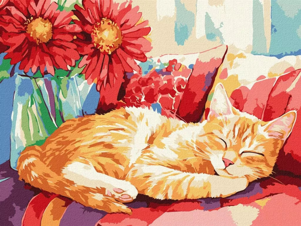 Malowanie po numerach - Sen w dzień 30x40cm - tantis.pl