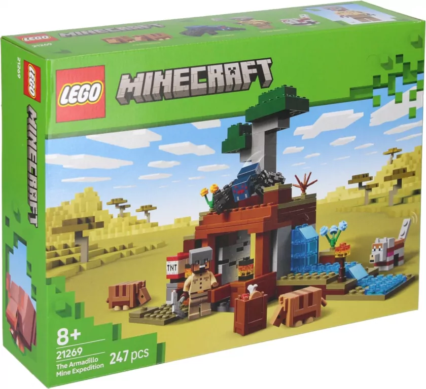 LEGO® Wyprawa do pancernikowej kopalni 21269 - tantis.pl