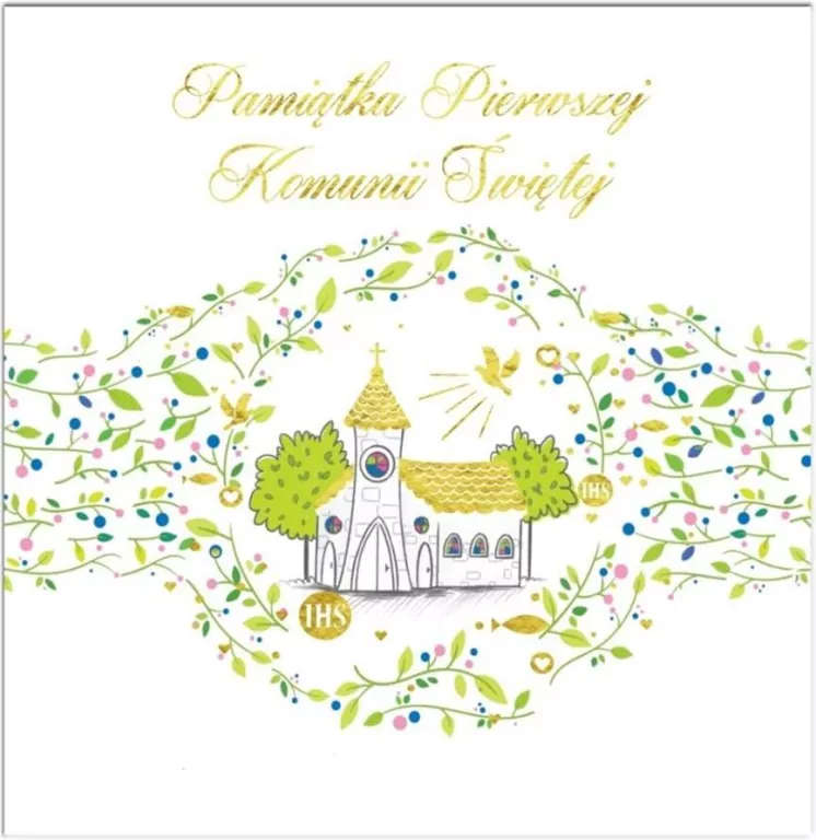 Karnet Komunia. Kościół - tantis.pl