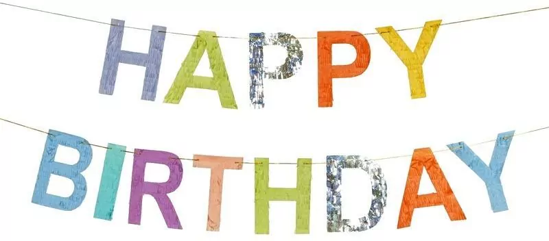 Baner Happy Birthday 2.2m - tantis.pl