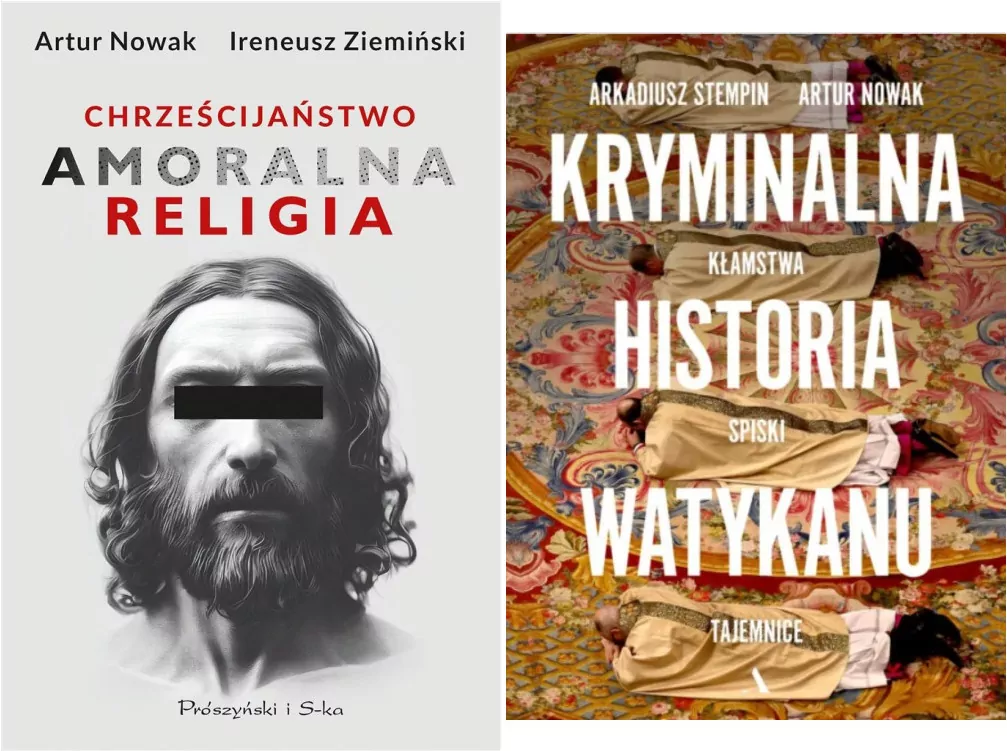 Pakiet: Chrześcijaństwo. Amoralna religia / Kryminalna historia Watykanu - tantis.pl