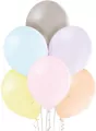 Balony B105 pastelowe makaroniki, mix - tantis.pl