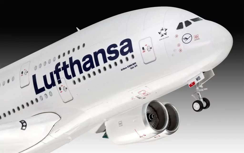 Airbus A380-800. Lufthansa New Livery Revell. Samolot 1:144 - tantis.pl