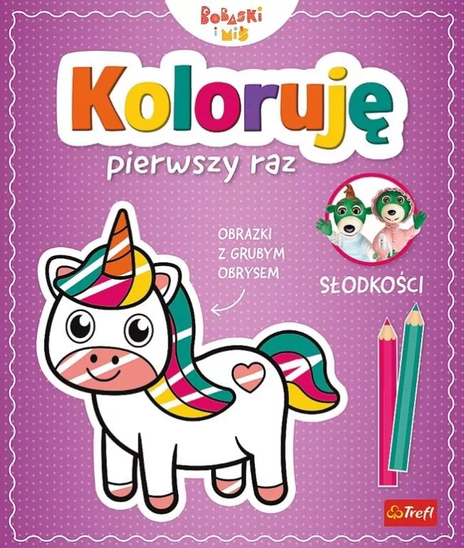 Koloruję pierwszy raz. Słodkości - tantis.pl