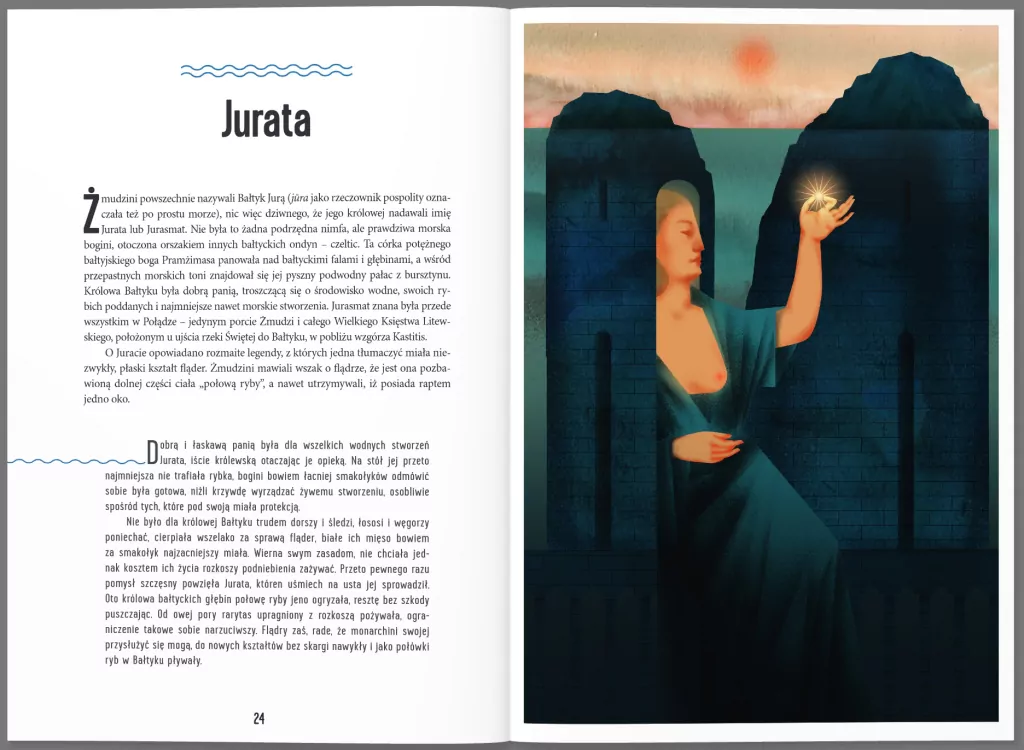 Wśród polskich syren, rusałek, meluzyn, świtezianek i innych wodnych panien. Legendarz - tantis.pl