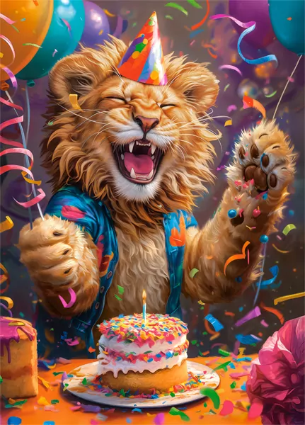 Puzzle 60 Happy Birthday! CASTOR - tantis.pl