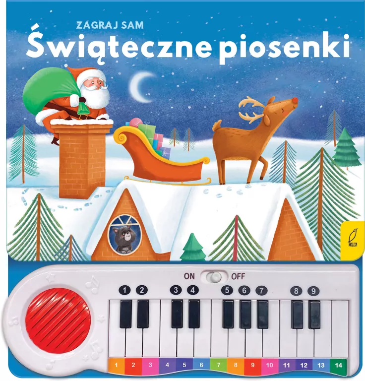 Pianinko. Zagraj sam. Świąteczne piosenki. Pianinko - tantis.pl