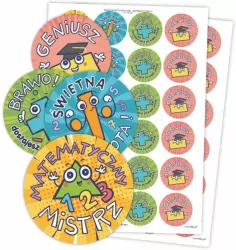 Naklejki motywacyjne - Matematyczne 01