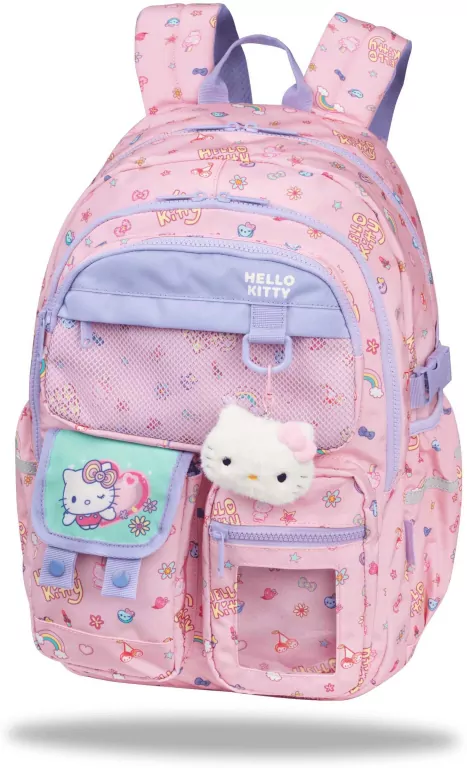 Plecak młodzieżowy Hello Kitty Sully Pink - tantis.pl