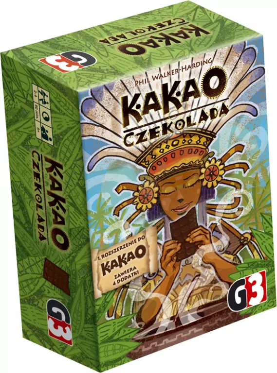 Kakao. Czekolada. Rozszerzenie. 4 dodatki - tantis.pl