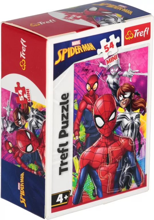 PUZZLE 54EL TREFL MINI SPIDERMAN MIX4 PUD240 - tantis.pl