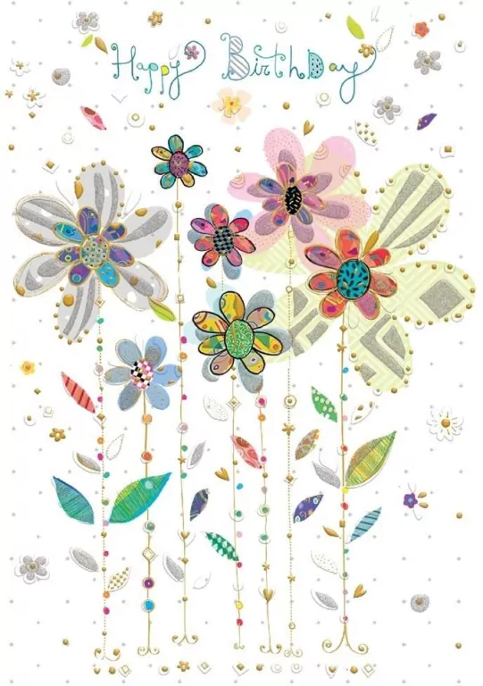 Karnet B6 + koperta MO7341X1 Kolorowe kwiatki - tantis.pl