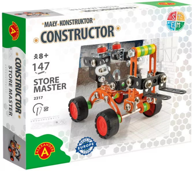 Mały Konstruktor - Store Master 8+ - tantis.pl