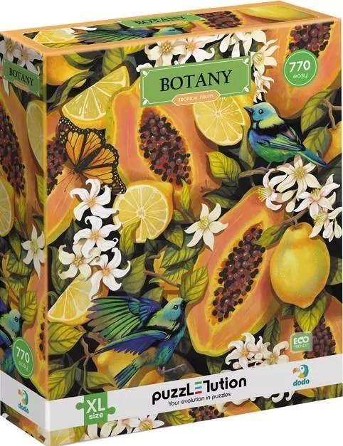 Puzzle Easy-XL Botanika. Owoce tropikalne - tantis.pl