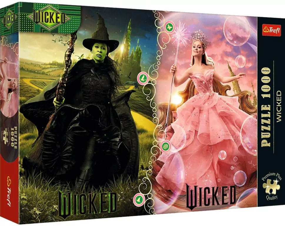 Puzzle 1000 Wicked: Elphaba&Glinda TREFL - tantis.pl