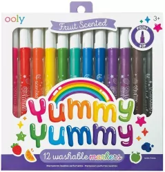 Pachnące flamastry 12 kolorów. Yummy Yummy