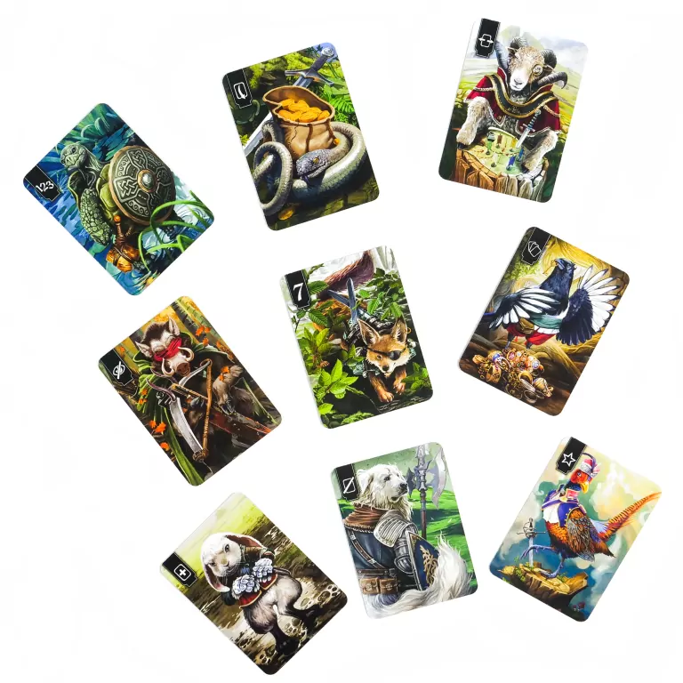 Spór o bór. Gra karciana. MUDUKO - tantis.pl