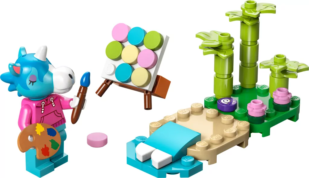 LEGO® Animal Crossing. Julian i plażowy obraz 30703 - tantis.pl