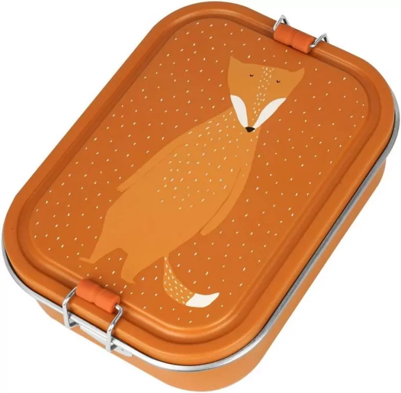 Lunch box stalowy duży Lis - tantis.pl