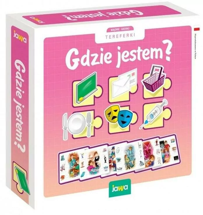 Gdzie jestem? Mądre gierki Tereferki - tantis.pl