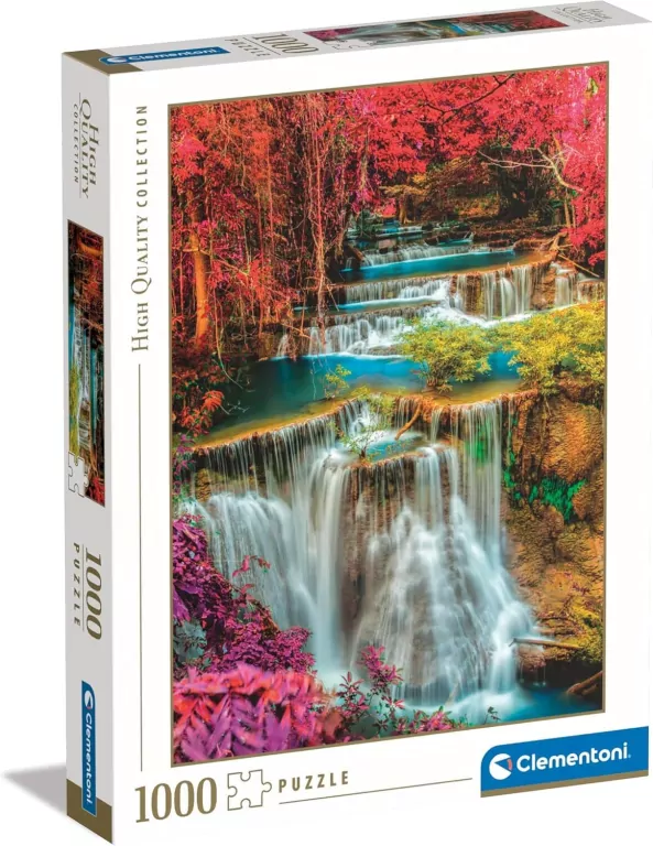 Puzzle 1000 HQ Colourful Thai falls - tantis.pl