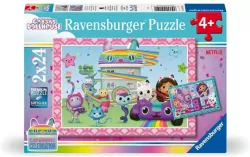 Puzzle 2x24 Koci Domek Gabi
