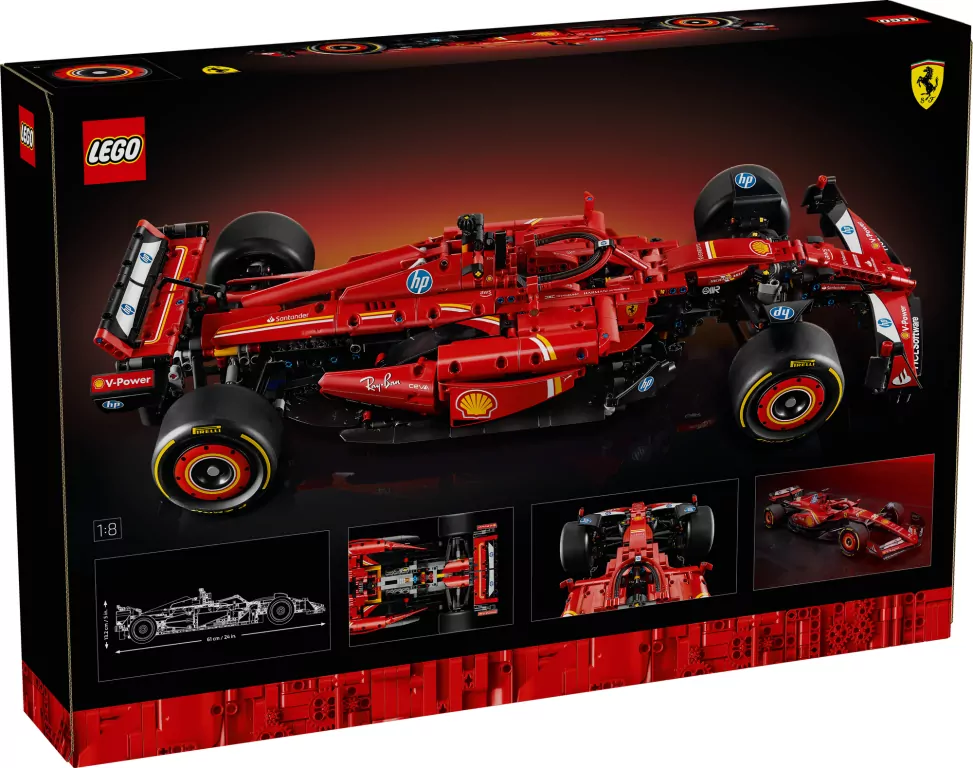 LEGO® Technic. Bolid F1 Ferrari SF-24 42207 - tantis.pl