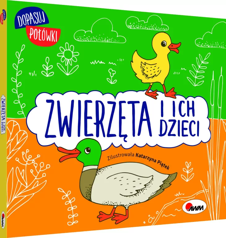 Zwierzęta i ich dzieci. Dopasuj połówki - tantis.pl