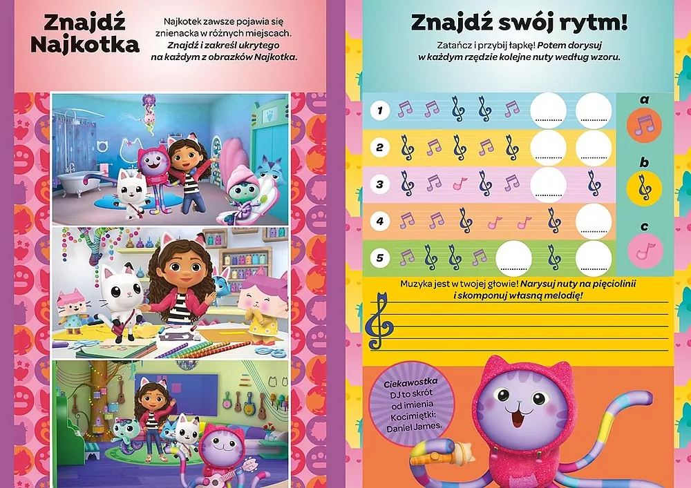 Koci Domek Gabi. Rysuję i ścieram - tantis.pl