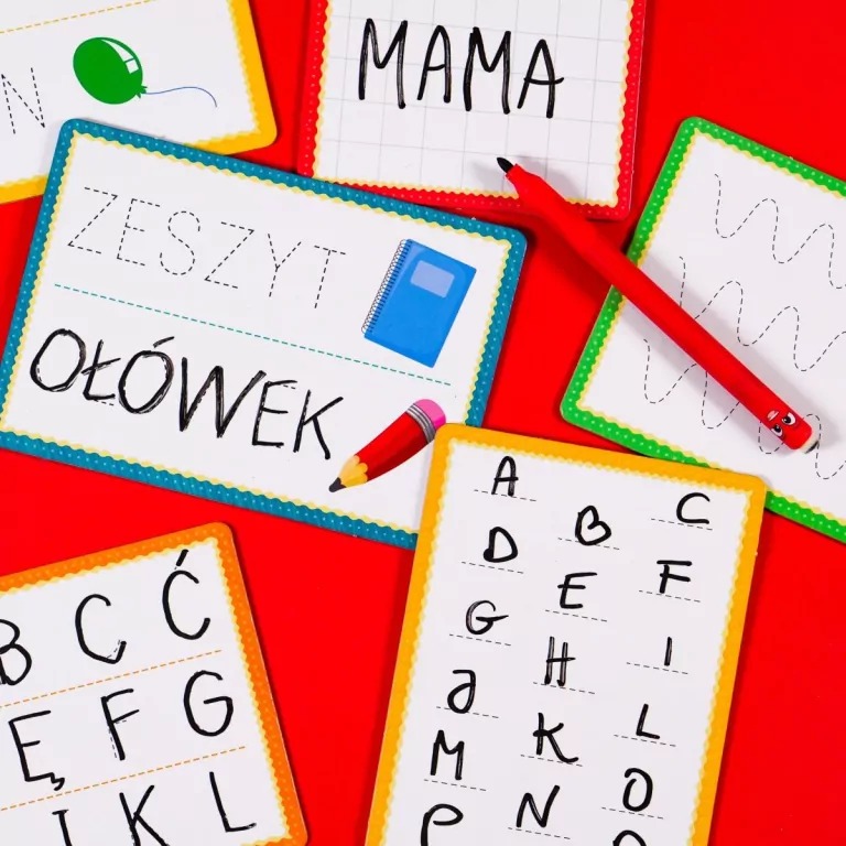 Montessori Pen. Długopis z 32 tabliczkami - tantis.pl