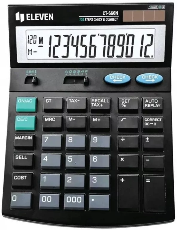 Kalkulator biurowy Eleven CT-666N - tantis.pl