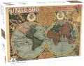 Puzzle 500 Around the World Old Map of the World - tantis.pl