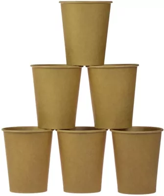 Kubki papierowe kraftowe