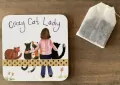 Podkładka pod kubek. Crazy Cat Lady - tantis.pl