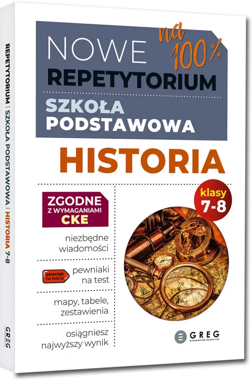 Historia. Nowe Repetytorium 2026. Szkoła podstawowa. Klasa 7-8 - tantis.pl