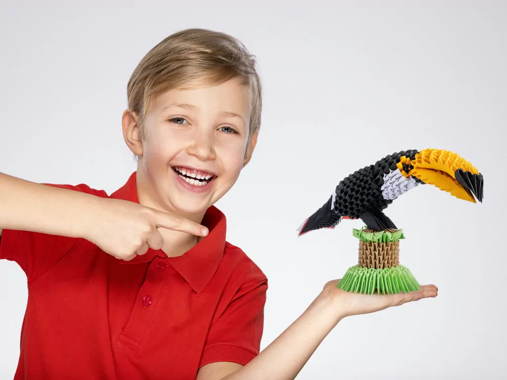 Origami 3D. Tukan - tantis.pl