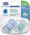 Chicco. PhysioForma Light. Smoczek. 6-16 miesięcy. Niebieski - tantis.pl
