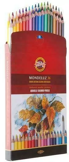 Kredki Mondeluz 3719. 36 kolorów - tantis.pl