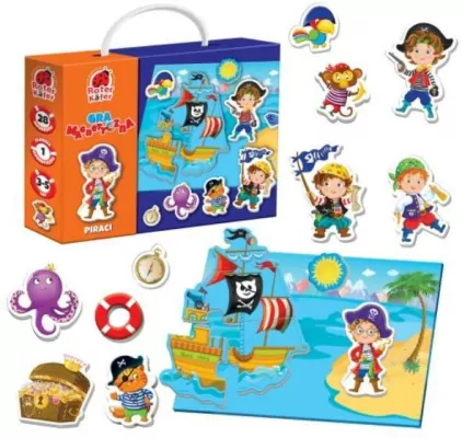 Piraci. Gra magnetyczna