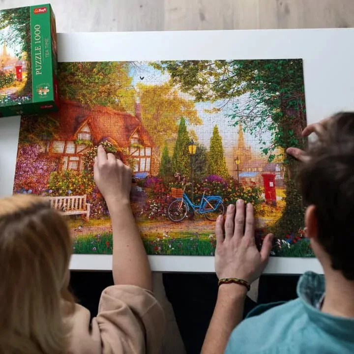 Puzzle 1000. Domek pod strzechą. 10803 - tantis.pl
