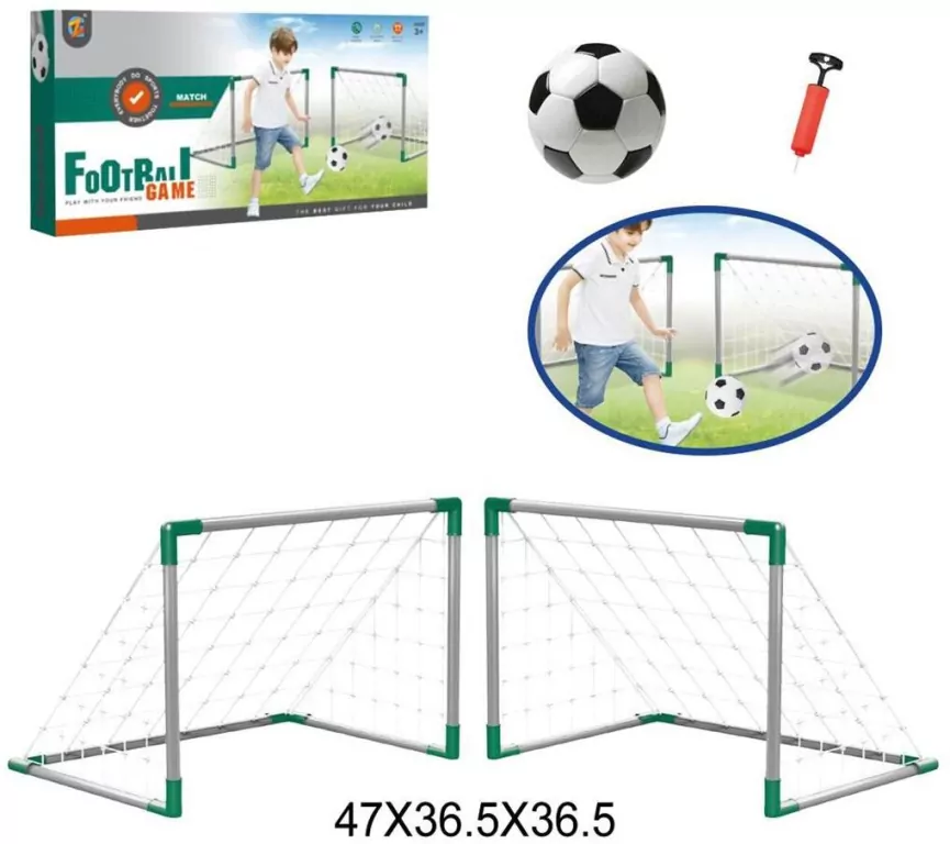 Bramki z piłką, 2 sztuki - tantis.pl