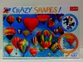 Puzzle 600. Crazy Shapes! Kolorowe balony 11112 - tantis.pl