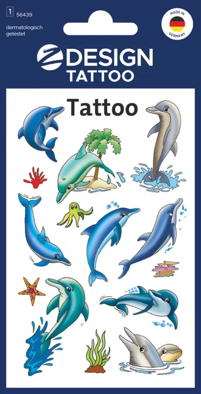 Tatuaże Delfiny - tantis.pl