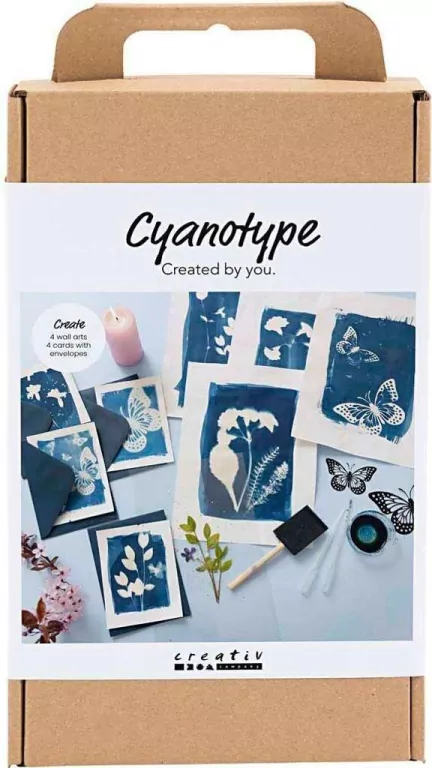 Zestaw DIY do Cyjanotypii na papierze - tantis.pl