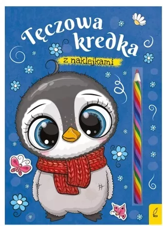 Pingwin. Tęczowa kredka - tantis.pl