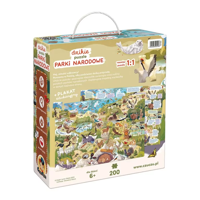 CzuCzu. Parki narodowe. Dzikie puzzle - tantis.pl