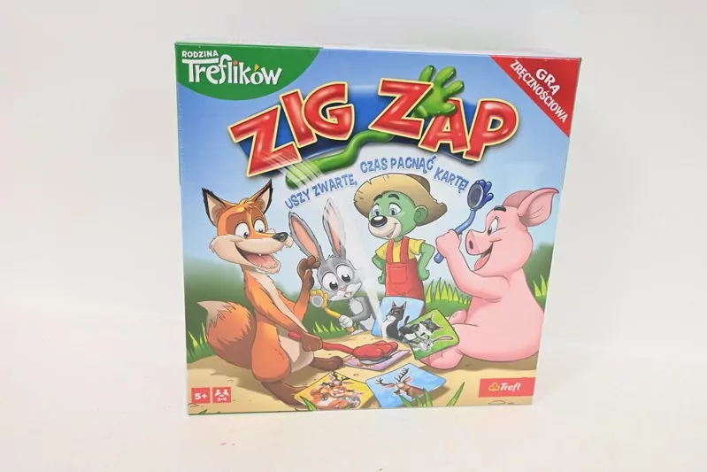 Gra Zig Zap Rodzina Treflików TREFL - tantis.pl