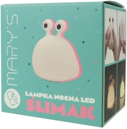 Lampka nocna LED ślimak - tantis.pl