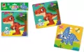Piankowe puzzle 2w1. Dinozaury - tantis.pl
